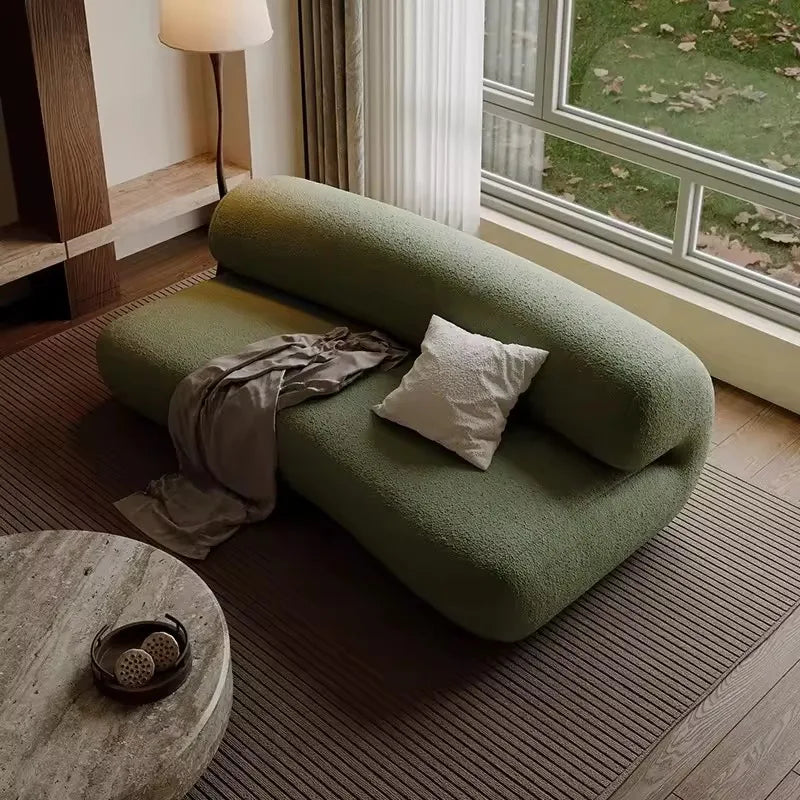 PLUSHÉ™ Designer Reclining Sofa | Soft Luxury Two-Seat Lounge