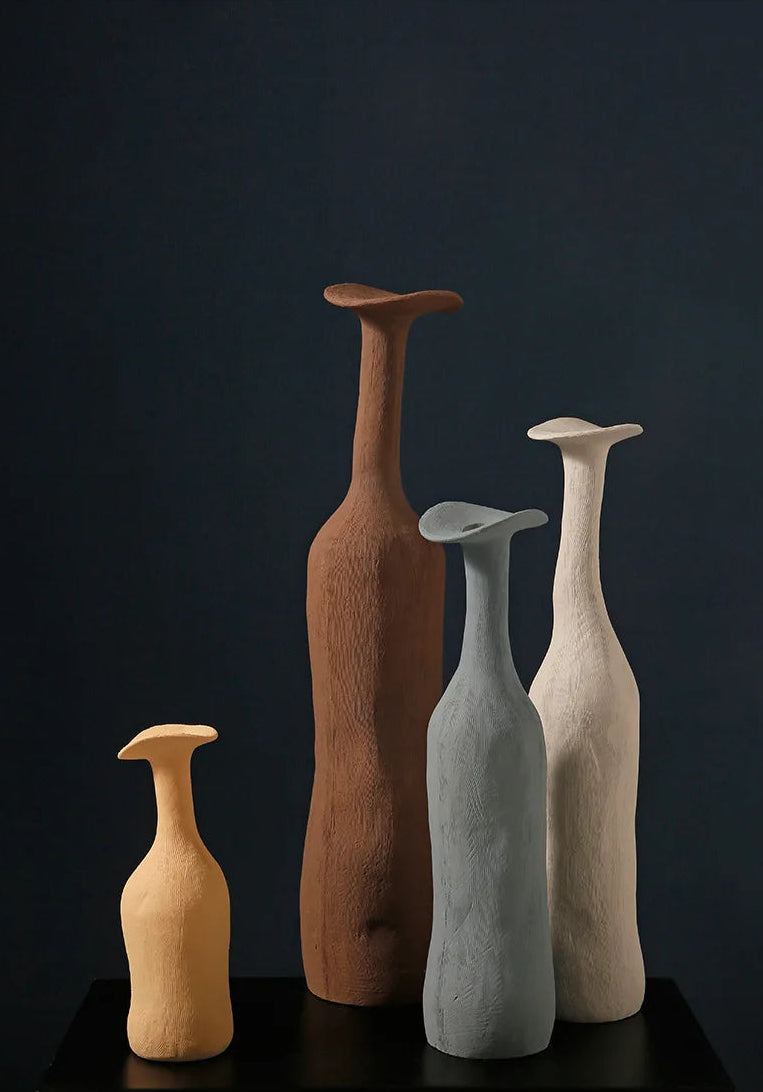 Morandi Still Vase by PurelyhomeDeco