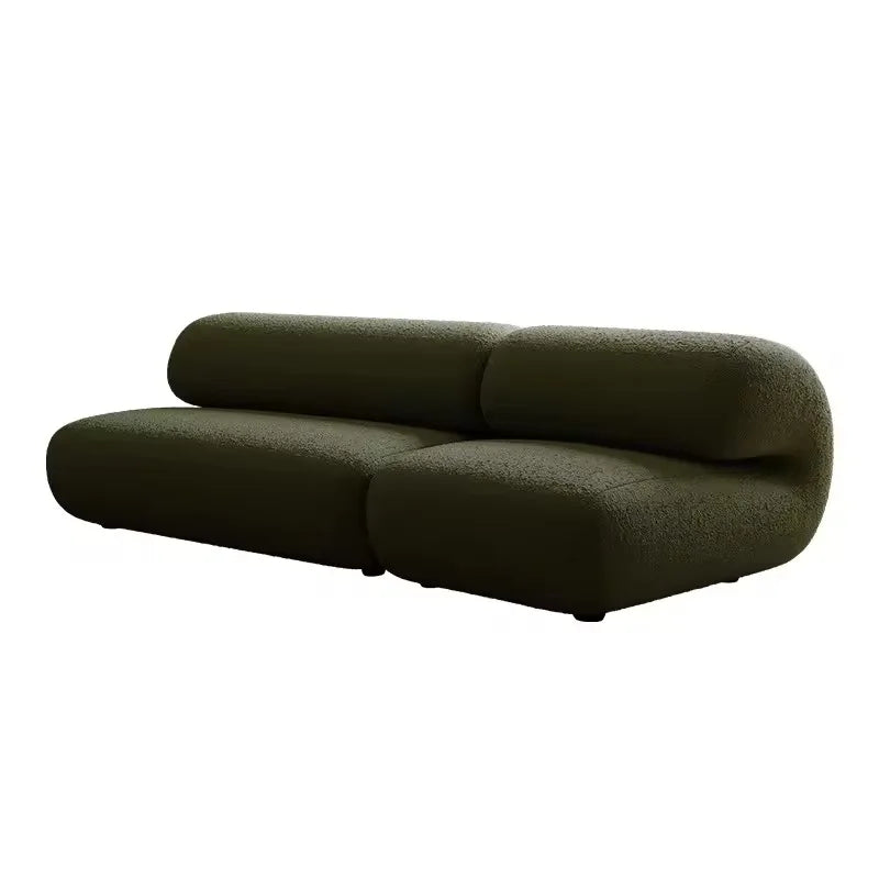PLUSHÉ™ Designer Reclining Sofa | Soft Luxury Two-Seat Lounge