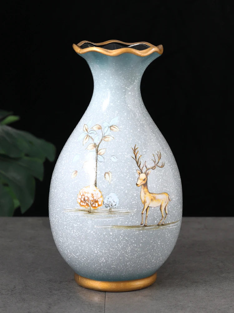 Wobble Form Ceramic Vase