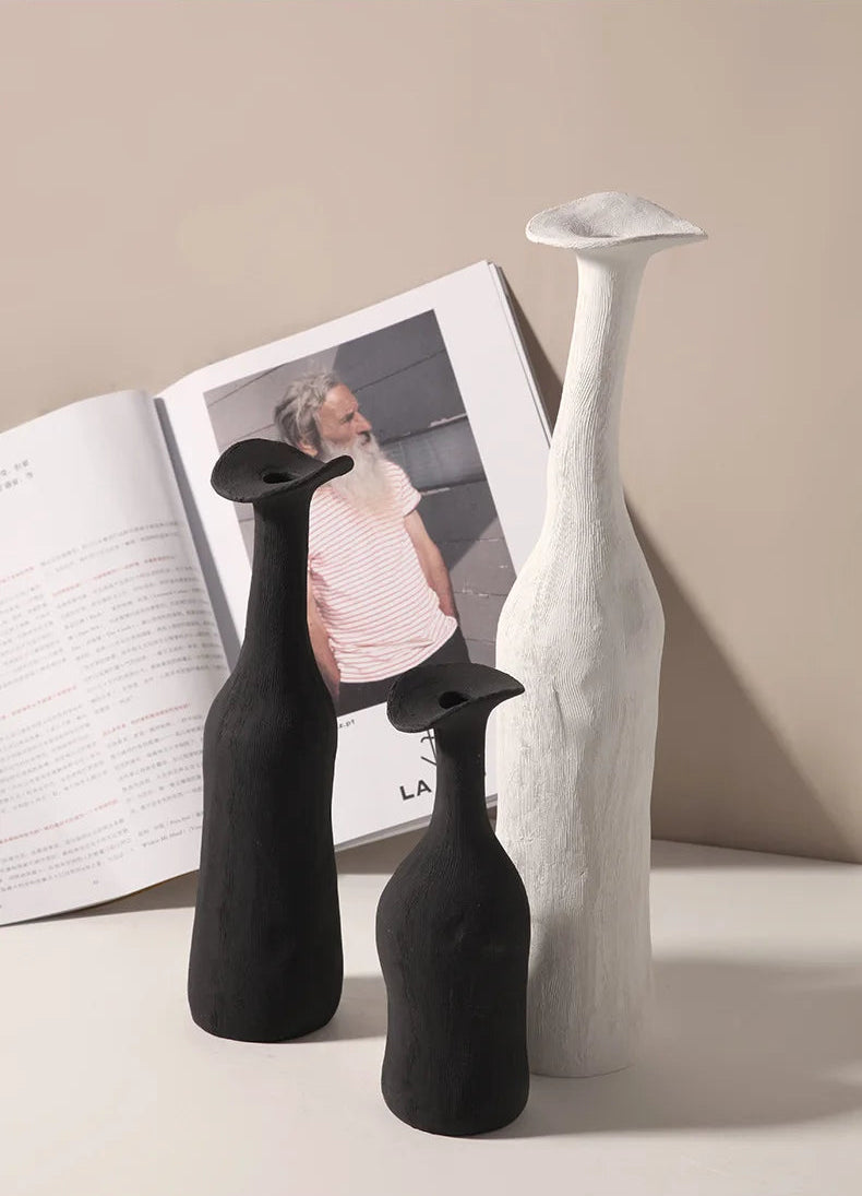 Morandi Still Vase by PurelyhomeDeco