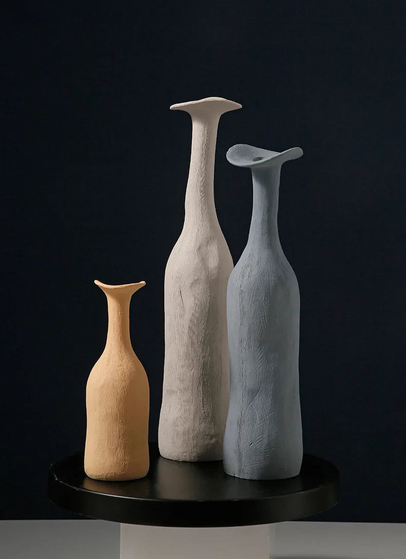 Morandi Still Vase by PurelyhomeDeco