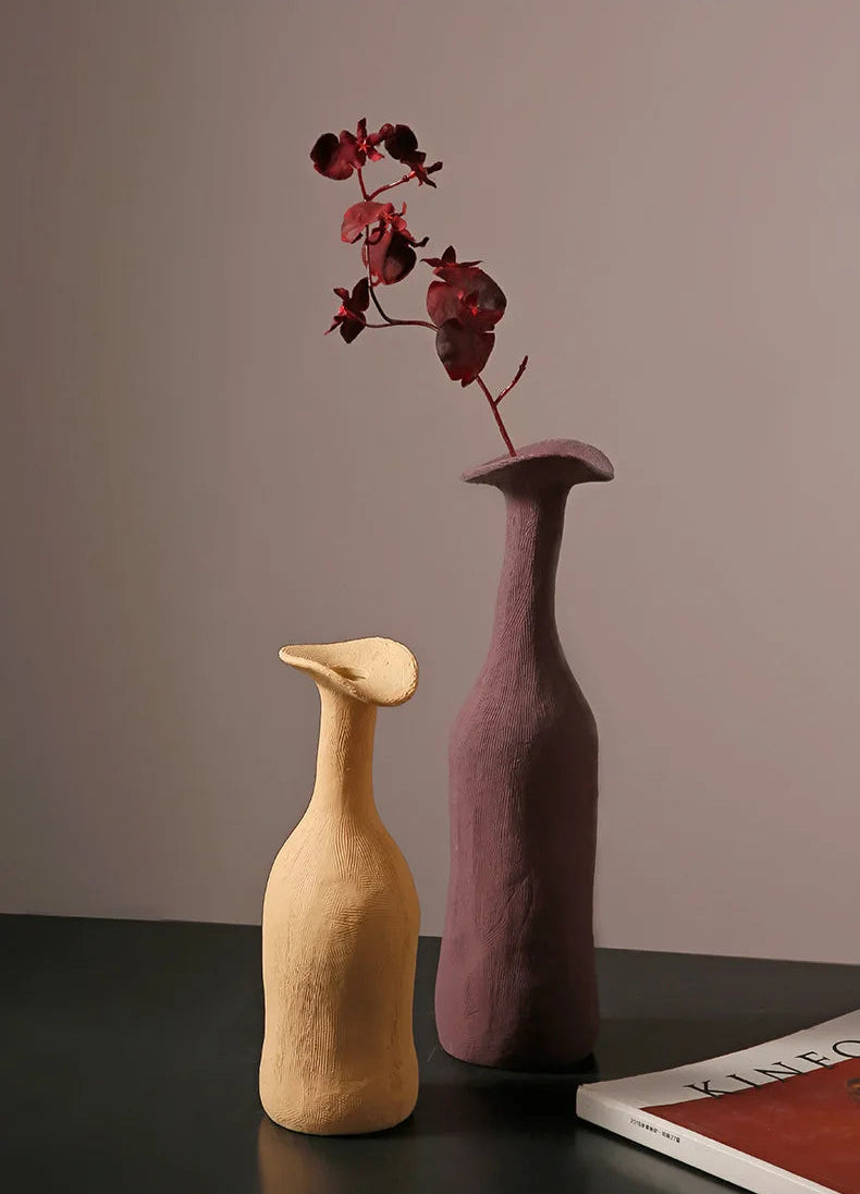 Morandi Still Vase by PurelyhomeDeco