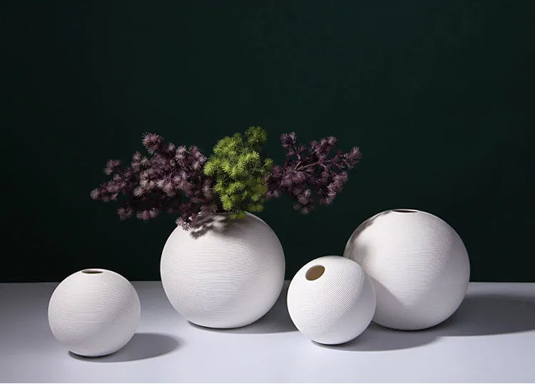 Luna Sphere Vase by PurelyhomeDeco