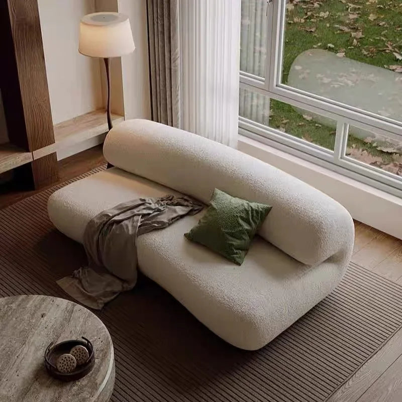 PLUSHÉ™ Designer Reclining Sofa | Soft Luxury Two-Seat Lounge