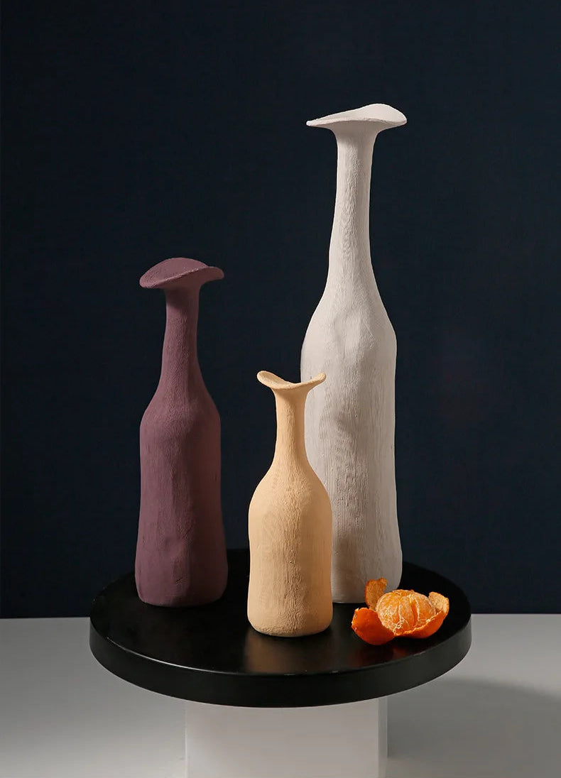 Morandi Still Vase by PurelyhomeDeco