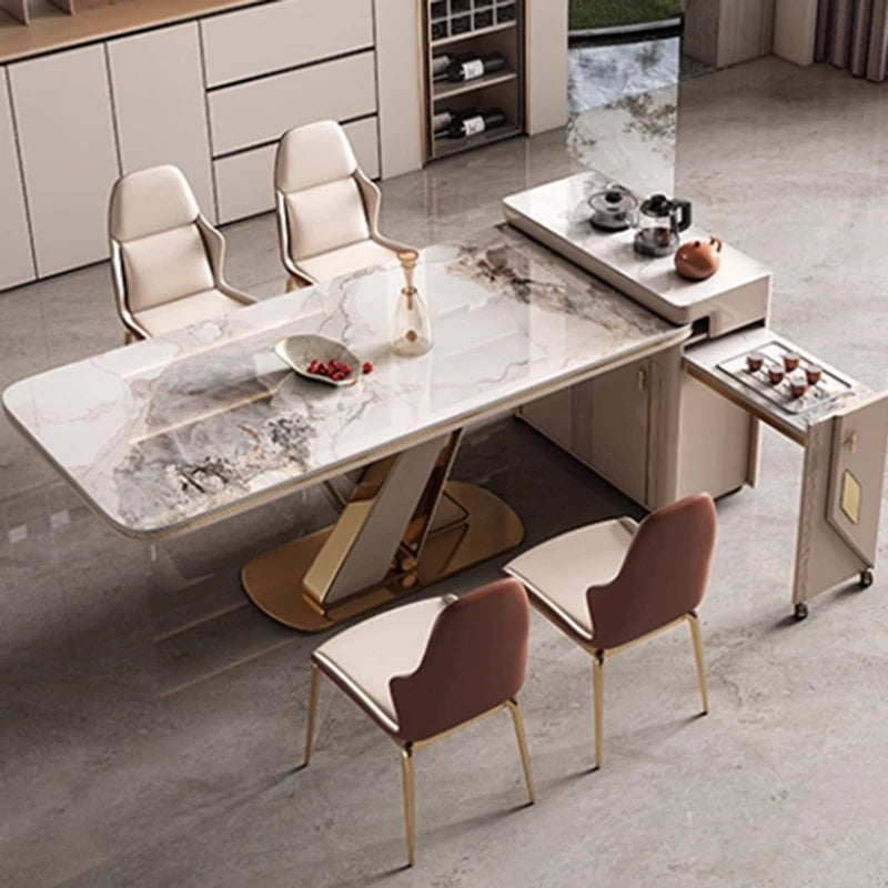 DESORA™ Designer Marble Dining Set