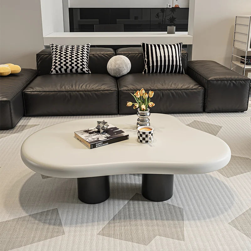 NUVORA™ Cream Cloud Coffee Table by PurelyhomeDeco