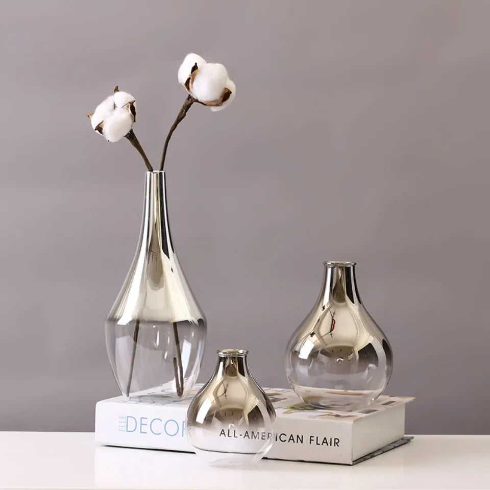 Silver Drift Vase