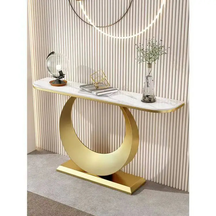 KALYX Modern Slab Hallway Console by PurelyhomeDeco