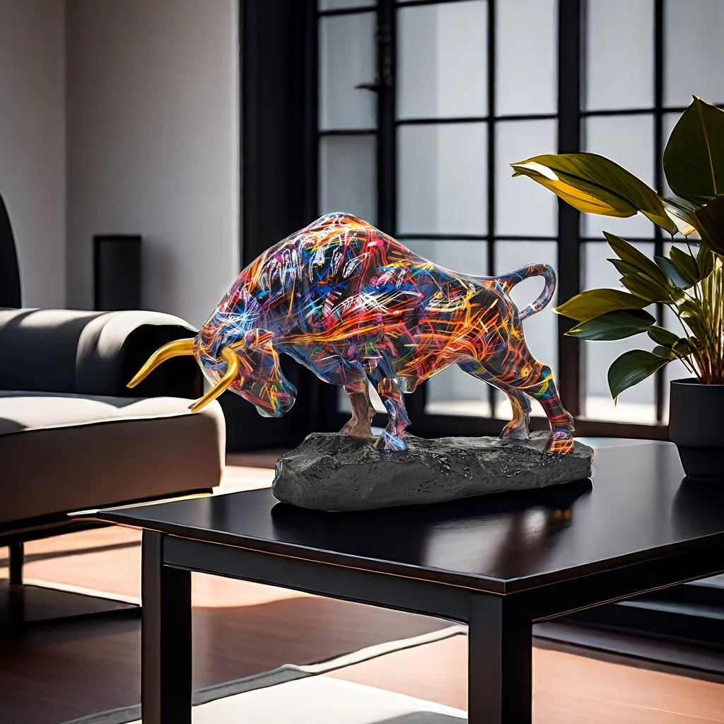 Imperial Strength Bull by PurelyhomeDeco