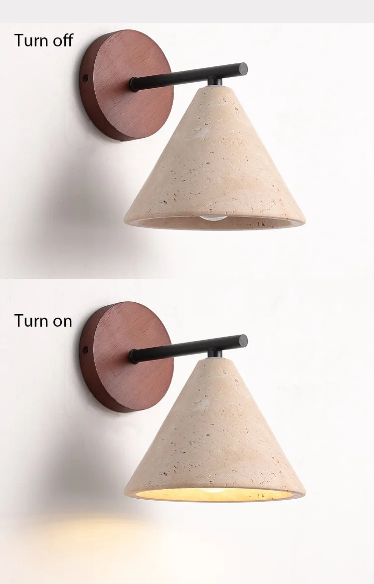 Heritage Travertine Lamp