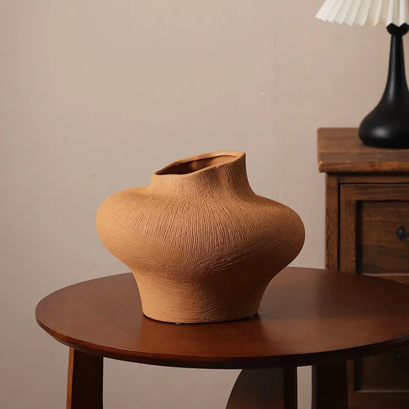 Retro Muse Ceramic Vase