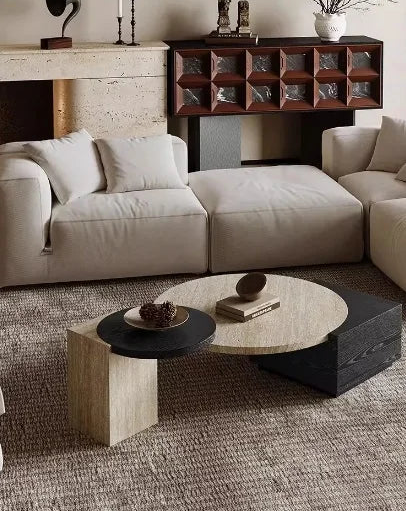 Luxury & Nordic Minimalist Marble Coffee Tables by PurelyhomeDeco