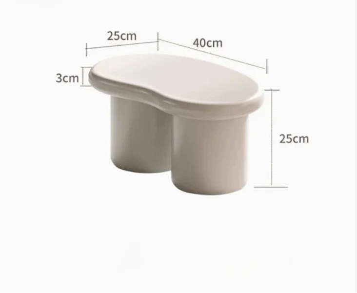 NUVORA™ Cream Cloud Coffee Table by PurelyhomeDeco