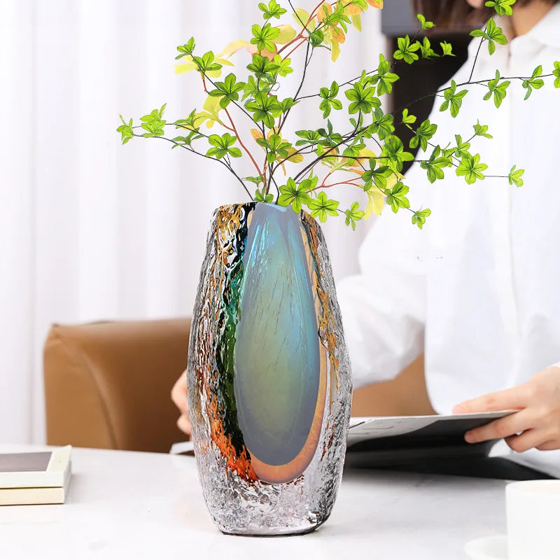 Prism Fade Glass Vase