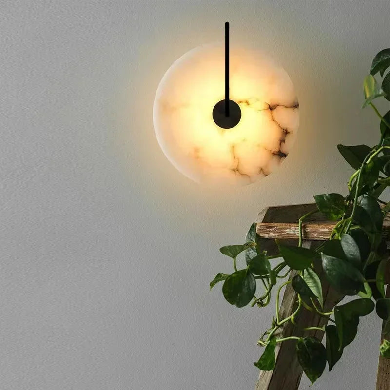 Selene Stone Wall Lamp