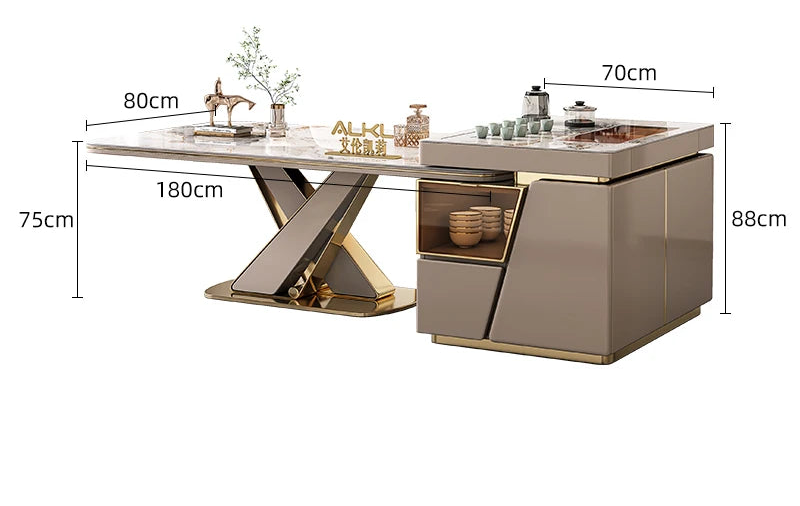 DESORA™ Designer Marble Dining Set