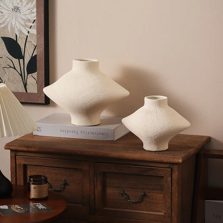 Retro Muse Ceramic Vase