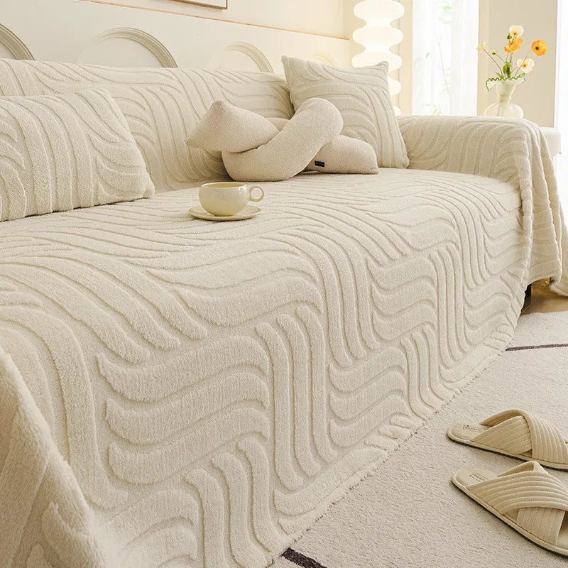 VÉLUNA™ Plush Sofa Cover