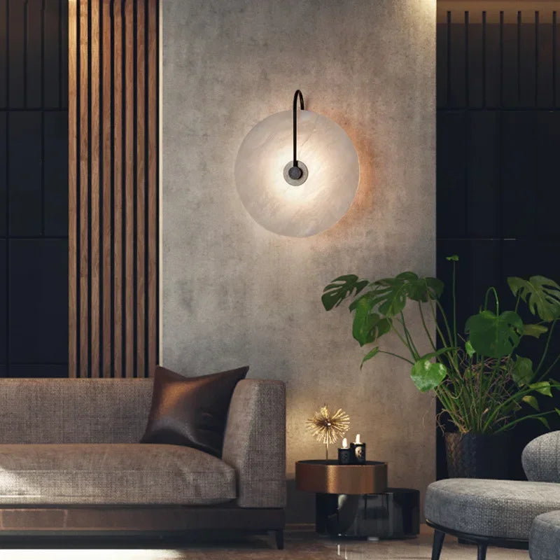 Selene Stone Wall Lamp