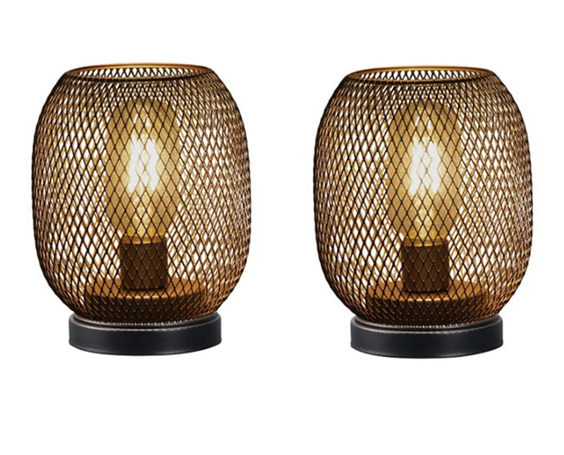 Golden Vow LED Lantern Set by PurelyhomeDeco