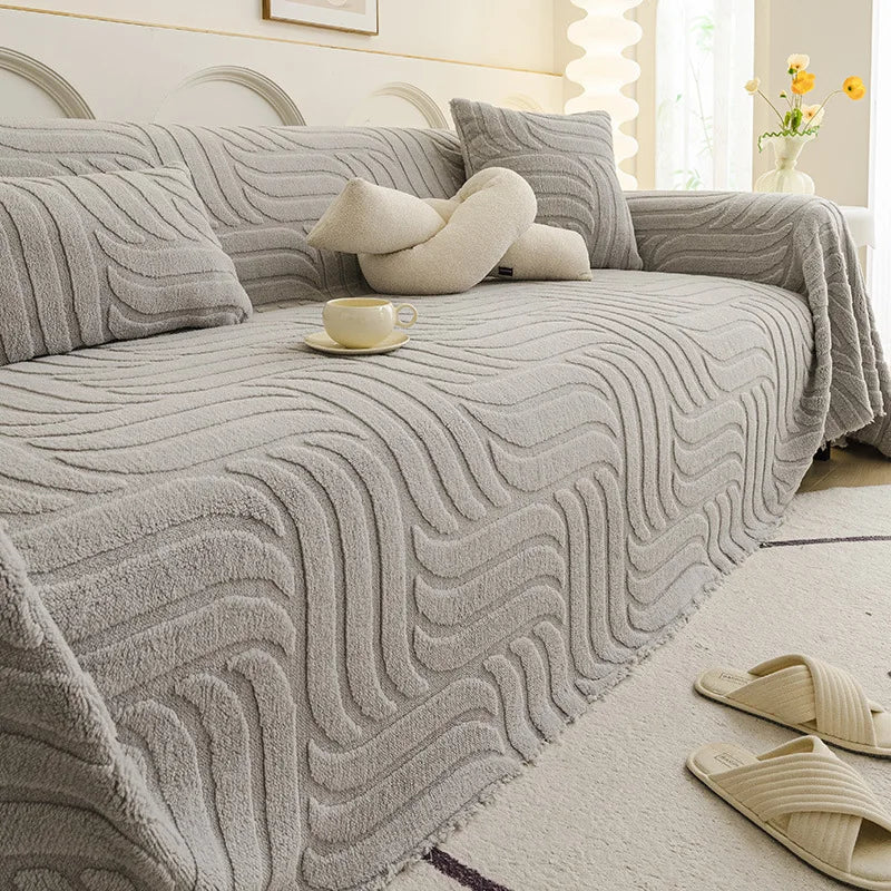 VÉLUNA™ Plush Sofa Cover