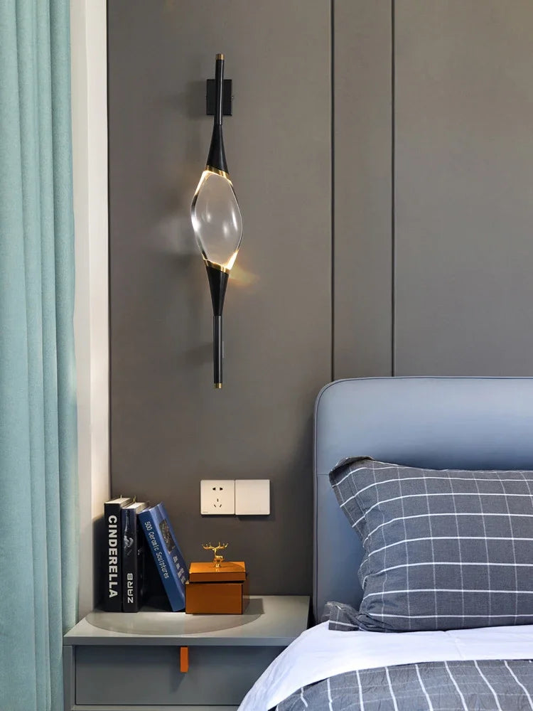 Aurea Crystal Wall Lamp by PurelyhomeDeco