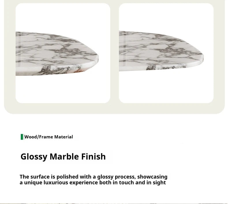 MAISONÉA™ French Cream Marble Dining Table