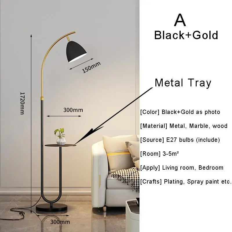 Noirvella™ Nordic Floor Lamp by PurelyhomeDeco