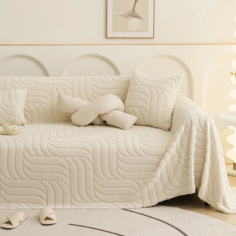 VÉLUNA™ Plush Sofa Cover