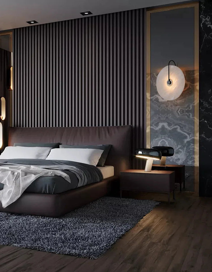 Selene Stone Wall Lamp