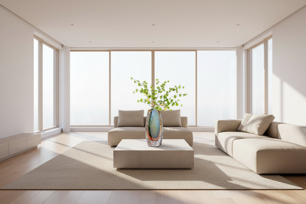 Prism Fade Glass Vase