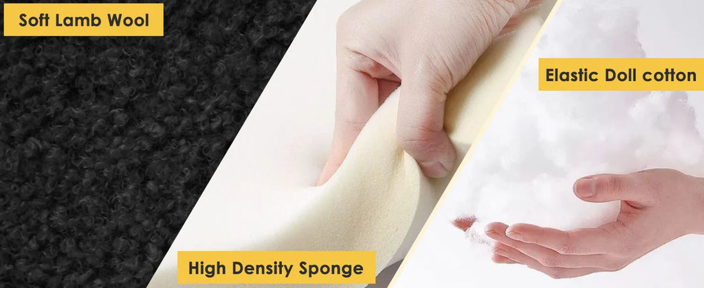 NOIR REGALIA™ Black & Gold Bouclé Accent Chair Set | Luxury Modern Duo by PurelyhomeDeco