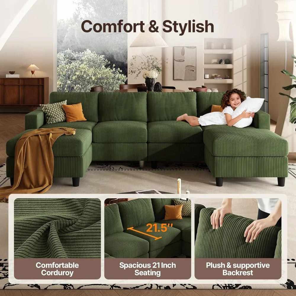 MONTEVERDE ÉLITE™ U-Shaped Lounge by PurelyhomeDeco