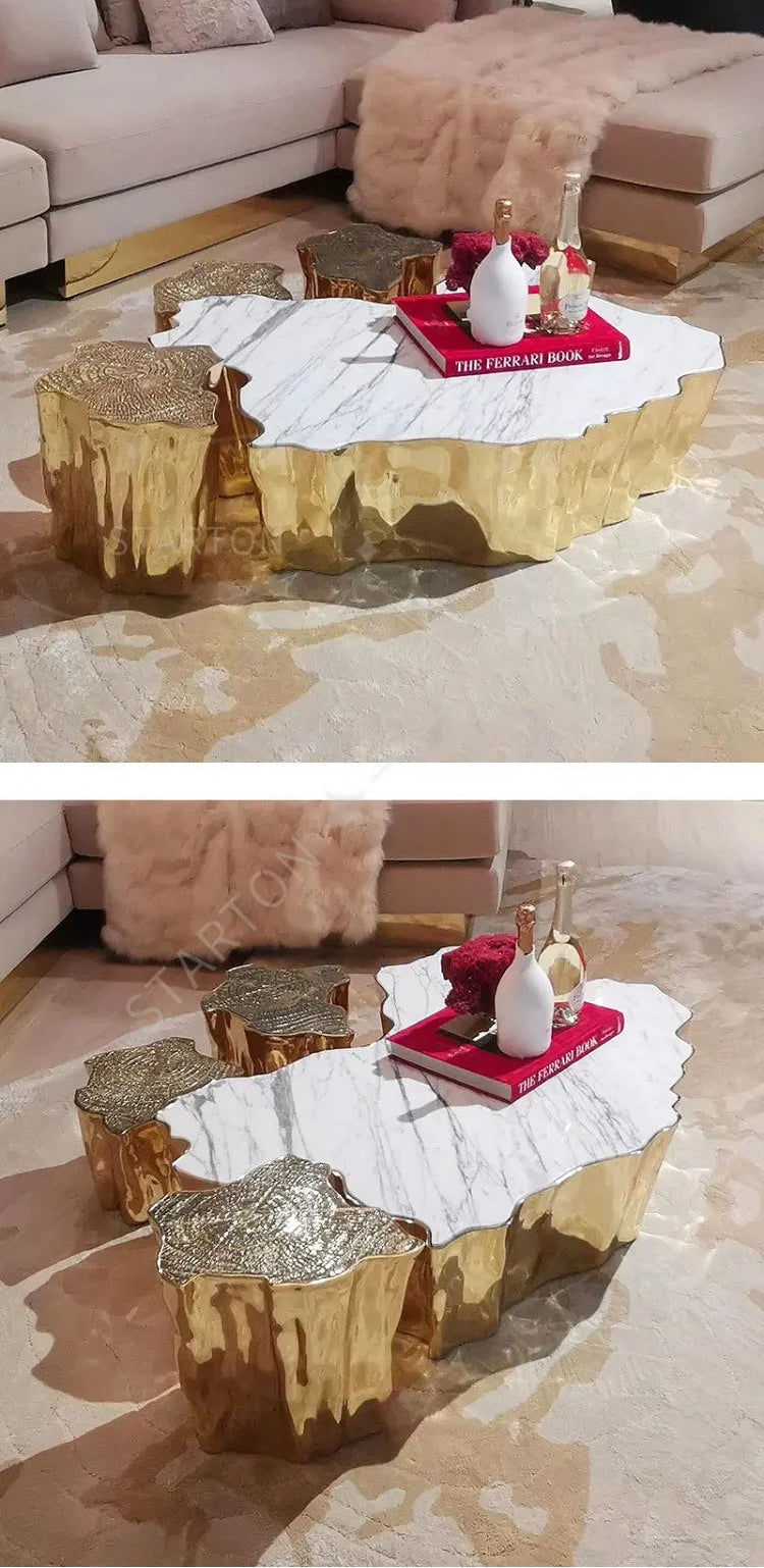 MONOLITH ROOT™ Modern Architectural Coffee Table by PurelyhomeDeco