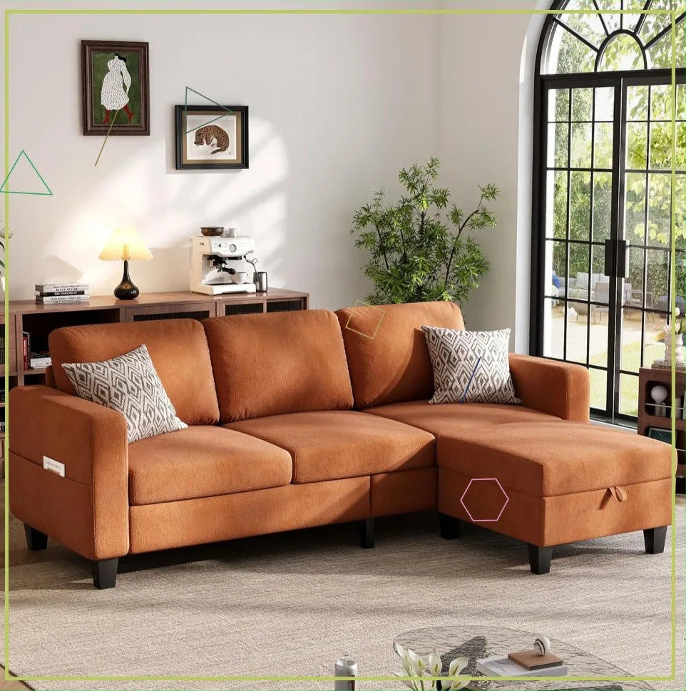 VELARIS AMBER™ Urban Sectional by PurelyhomeDeco
