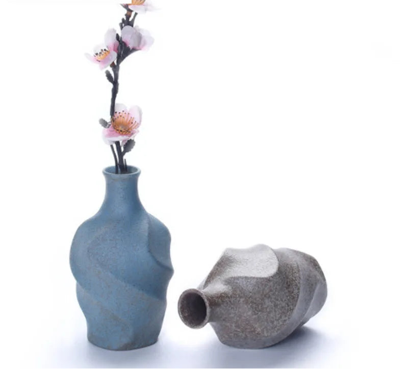 Raku Moment Vase by PurelyhomeDeco