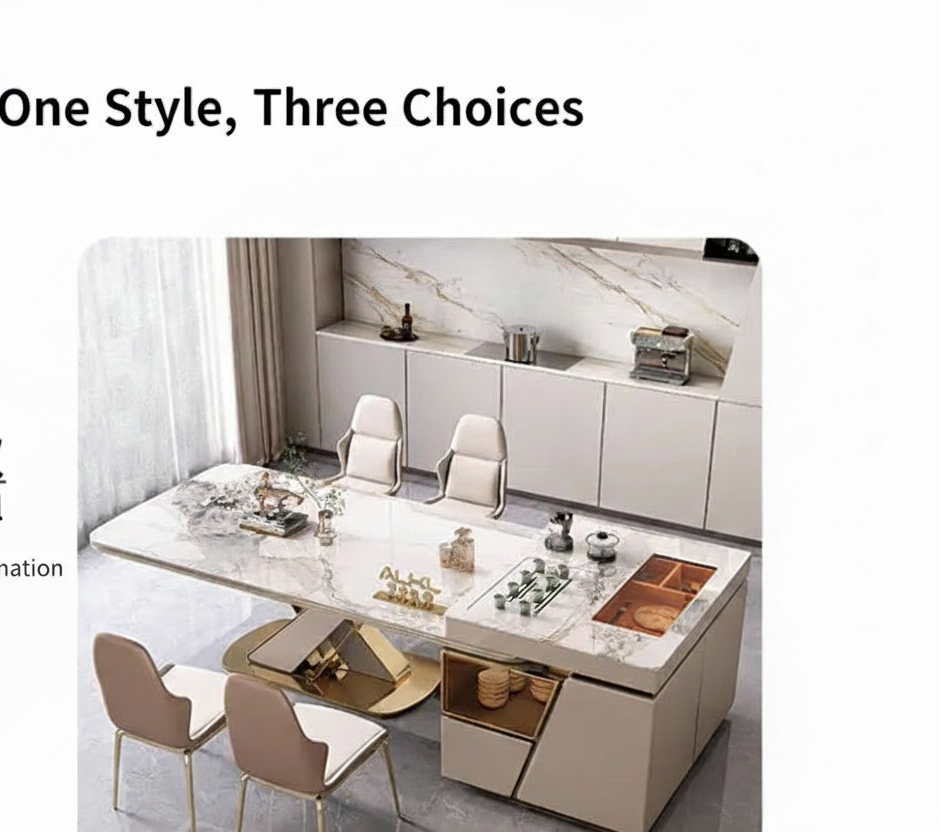 DESORA™ Designer Marble Dining Set