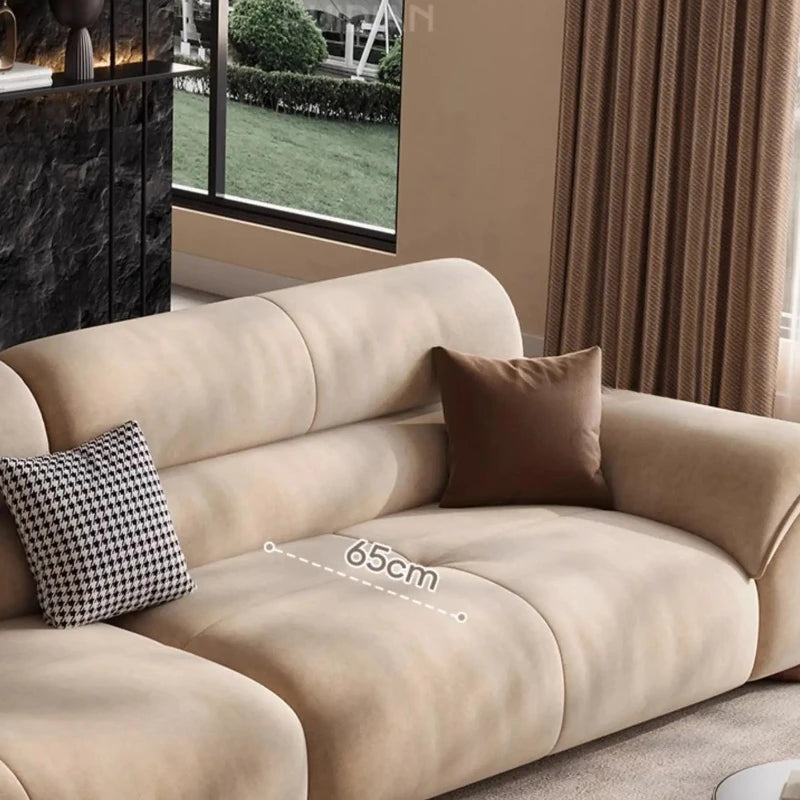 CASA BIANCA™ Luxury White Sofa & Armchair Set
