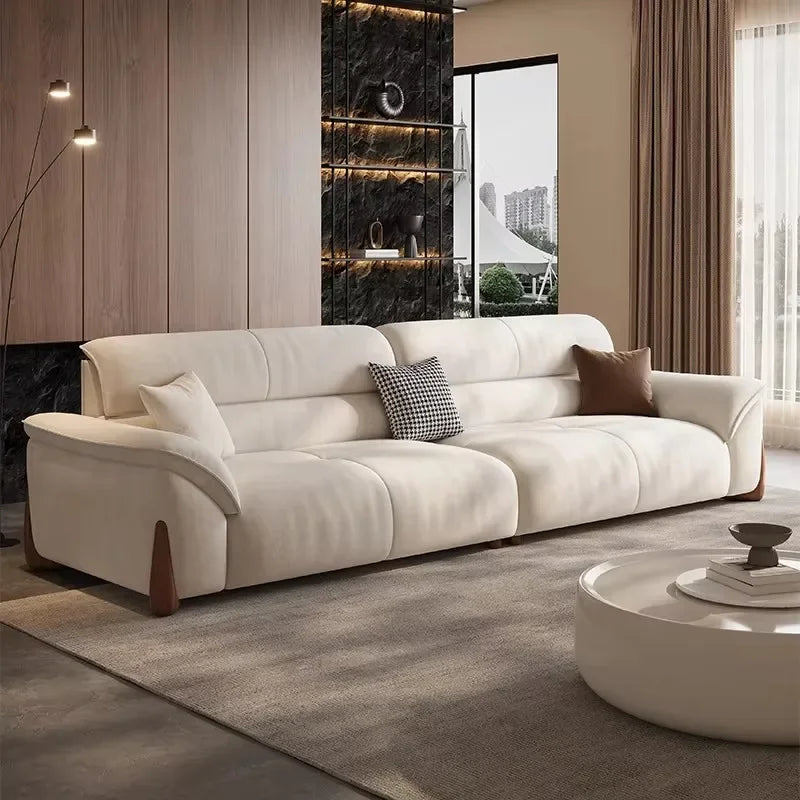 CASA BIANCA™ Luxury White Sofa & Armchair Set