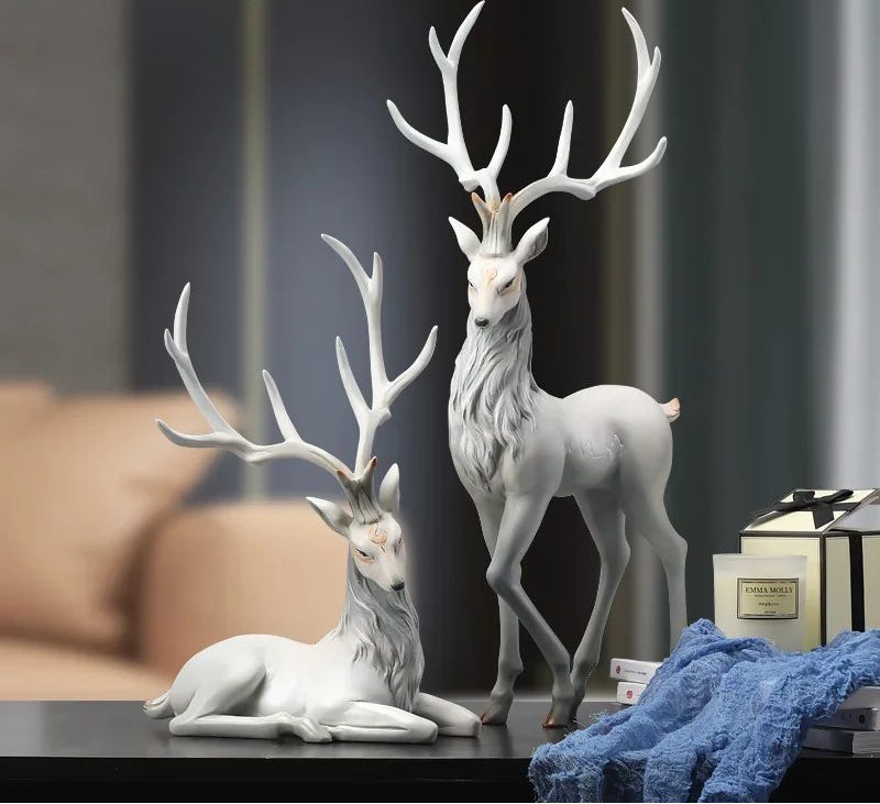Holiday Lodge Stag by PurelyhomeDeco