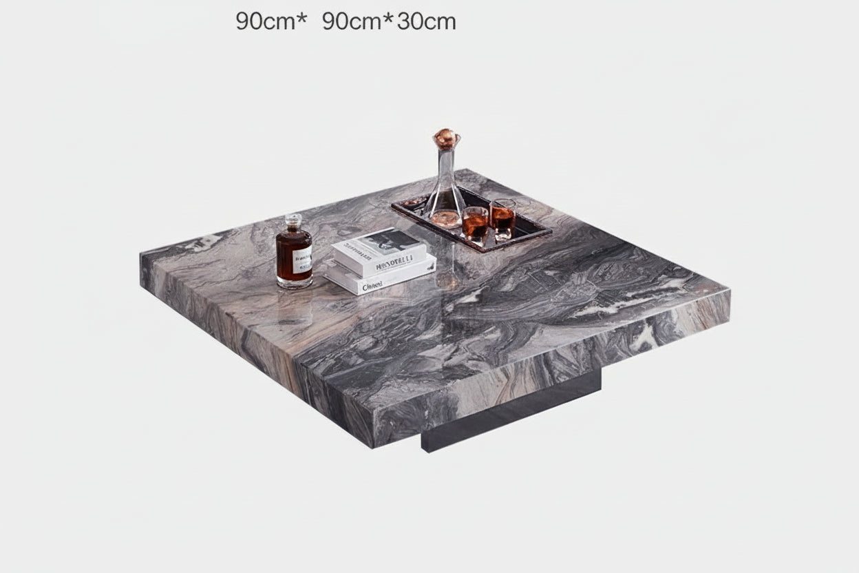Luce di Mare™ – Nordic Modern Marble Center Table by PurelyhomeDeco