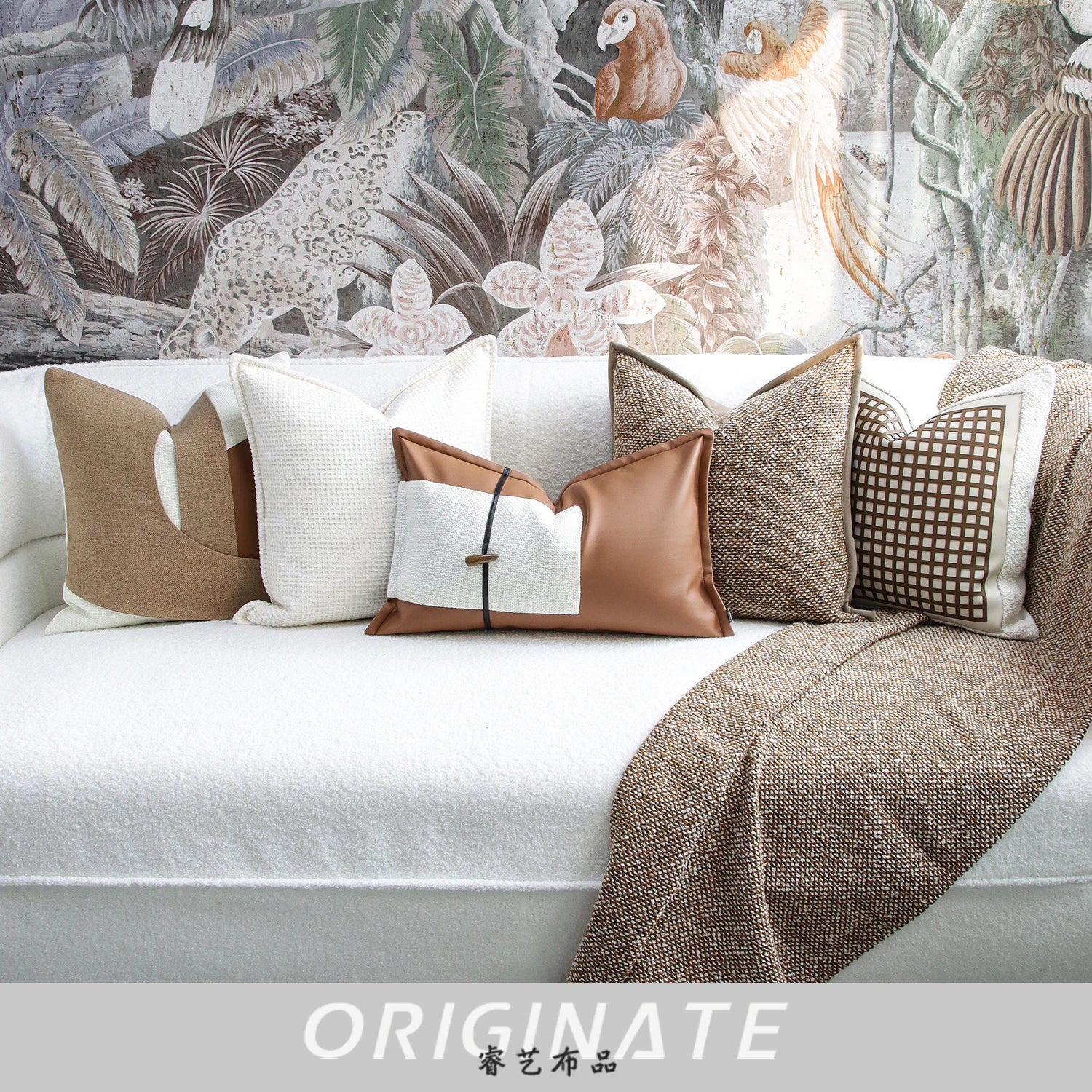 Caffè Aurea Pillow Set