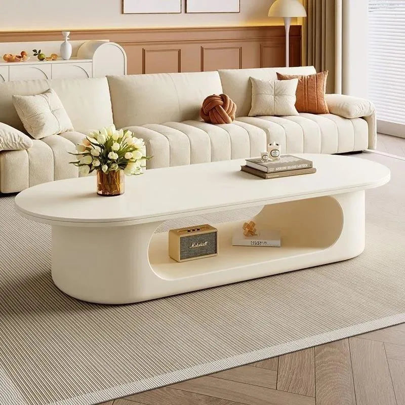 Nordica Nest™ Marble Coffee Table Set – Modern Nesting Living Room Tables by PurelyhomeDeco