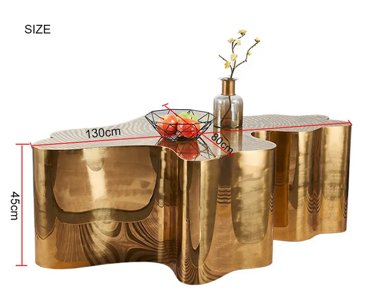 KYRONZA™ Premium Gold Accent Table by PurelyhomeDeco