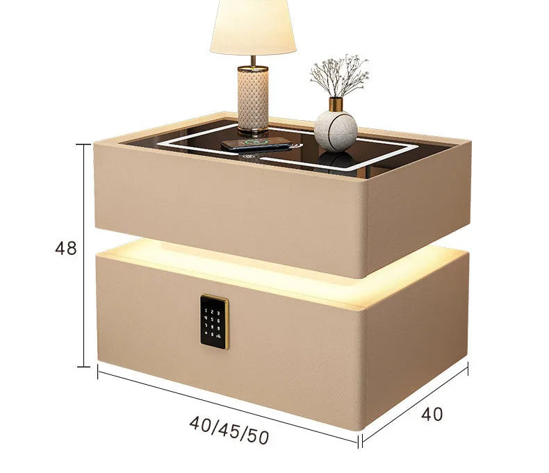 NEXO™ Intelligent Smart Nightstand with Storage by PurelyhomeDeco