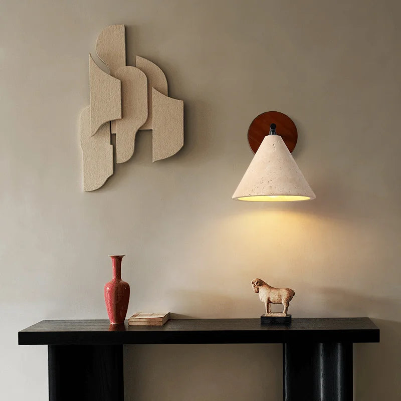 Heritage Travertine Lamp