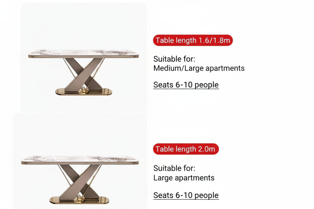 DESORA™ Designer Marble Dining Set