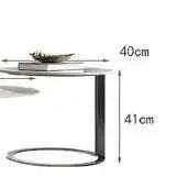 Alba Scultura™ – Designer Irregular White Marble Coffee Table by PurelyhomeDeco